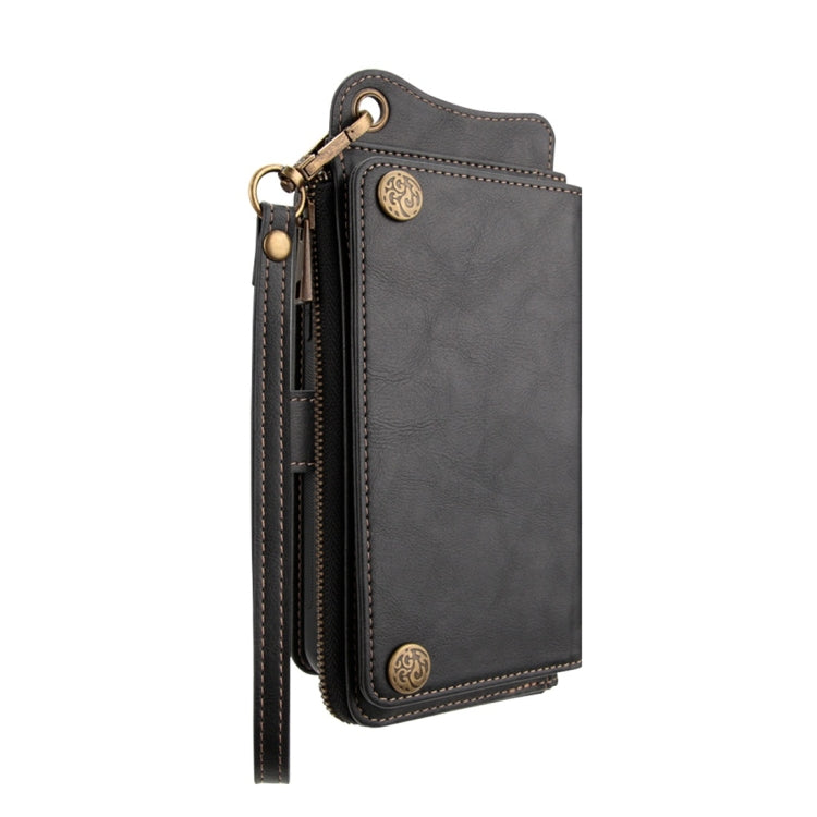 For iPhone 7 Plus / 8 Plus Multi-function PU + TPU Horizontal Flip Leather Case with Card Slots & Wallet & Photo Frame & Lanyard