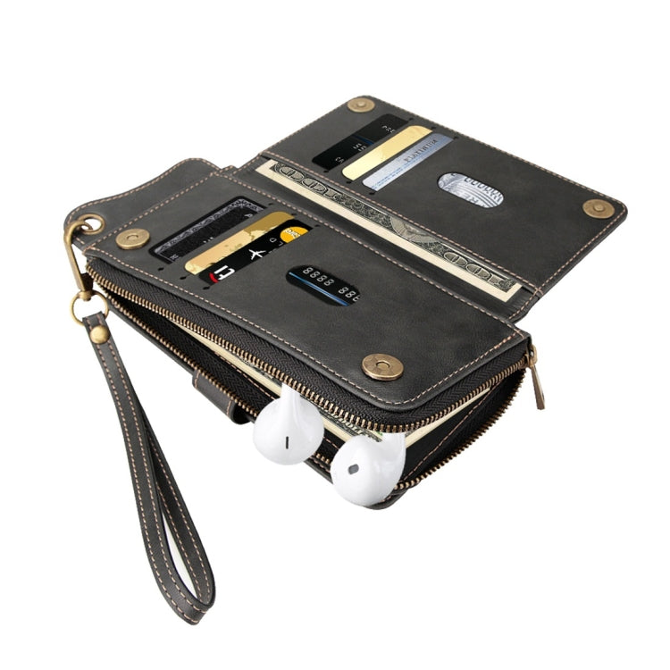 For iPhone 7 Plus / 8 Plus Multi-function PU + TPU Horizontal Flip Leather Case with Card Slots & Wallet & Photo Frame & Lanyard