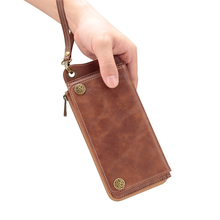 For iPhone 7 Plus / 8 Plus Multi-function PU + TPU Horizontal Flip Leather Case with Card Slots & Wallet & Photo Frame & Lanyard