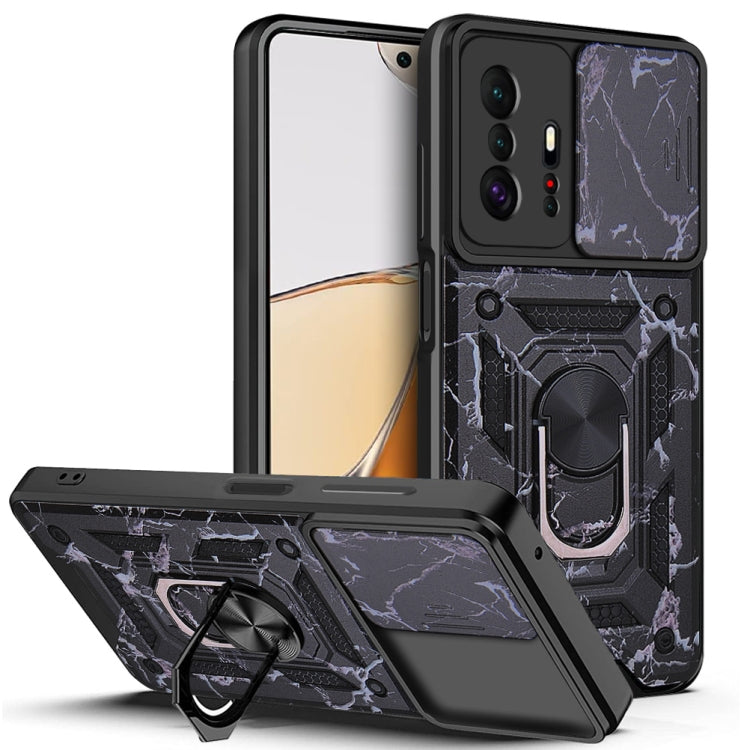 For Xiaomi Mi 11T / 11T Pro Sliding Camera Cover Design Camouflage Series Phone Case