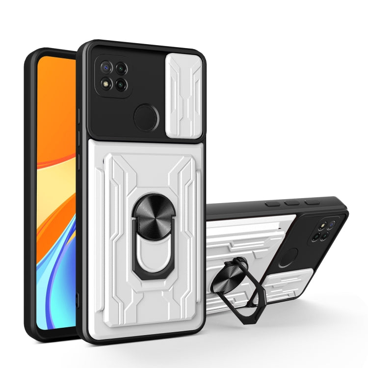 For Xiaomi Redmi 9C Sliding Camshield Card Phone Case
