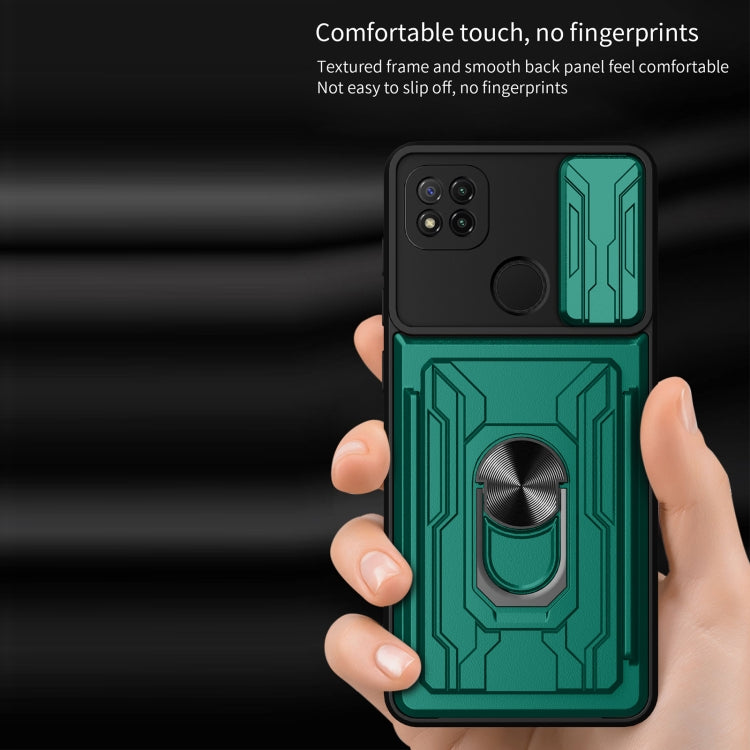 For Xiaomi Redmi 9C Sliding Camshield Card Phone Case