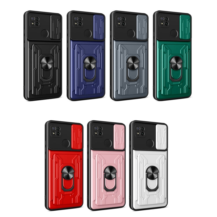 For Xiaomi Redmi 9C Sliding Camshield Card Phone Case