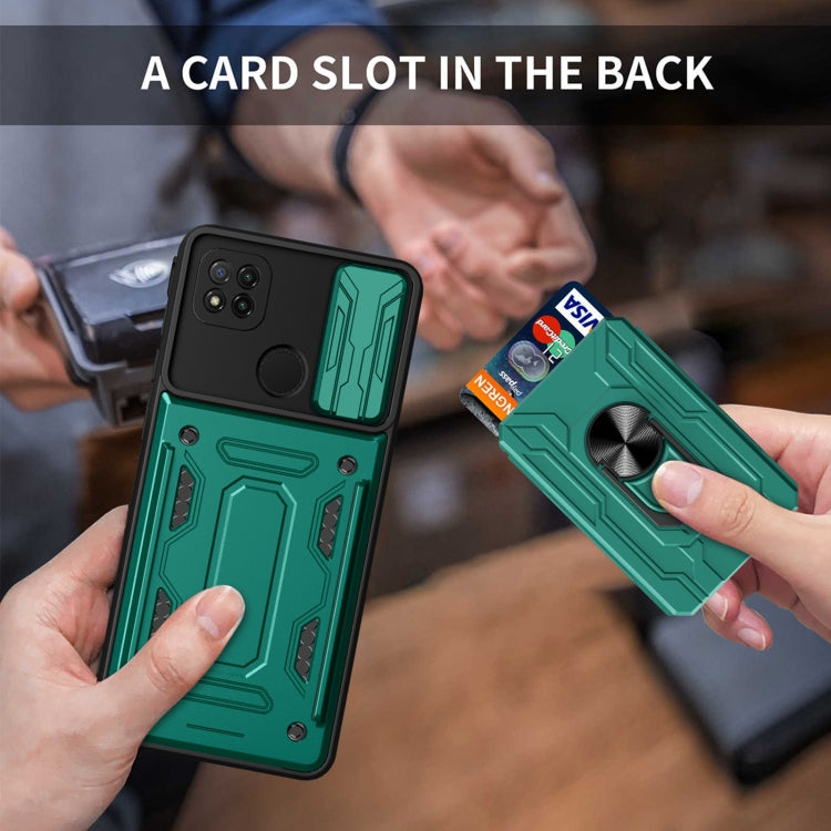 For Xiaomi Redmi 9C Sliding Camshield Card Phone Case