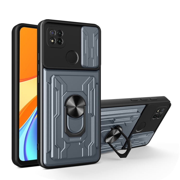 For Xiaomi Redmi 9C Sliding Camshield Card Phone Case