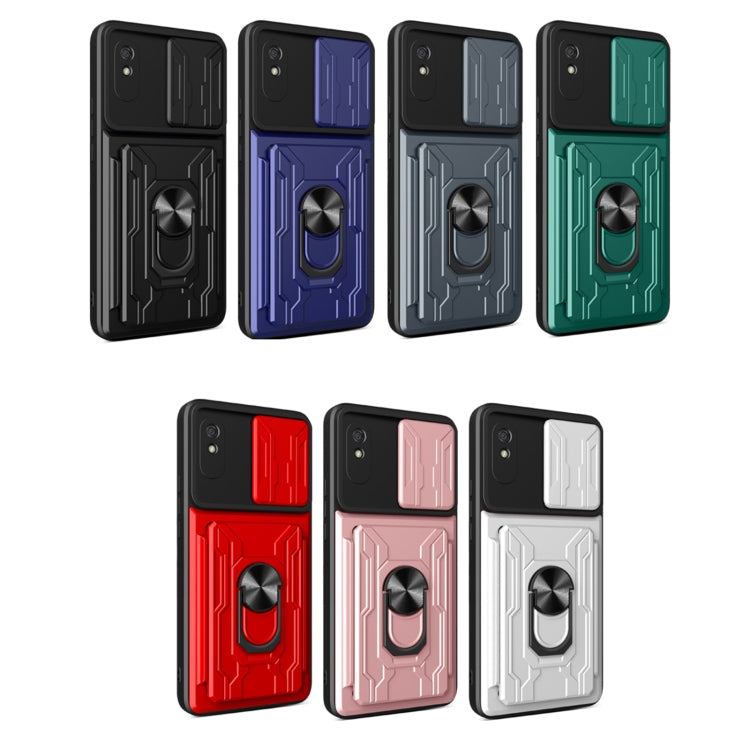 For Xiaomi Redmi 9A Sliding Camshield Card Phone Case
