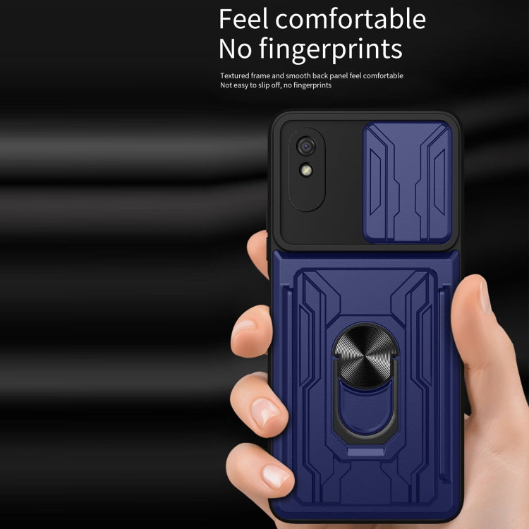 For Xiaomi Redmi 9A Sliding Camshield Card Phone Case