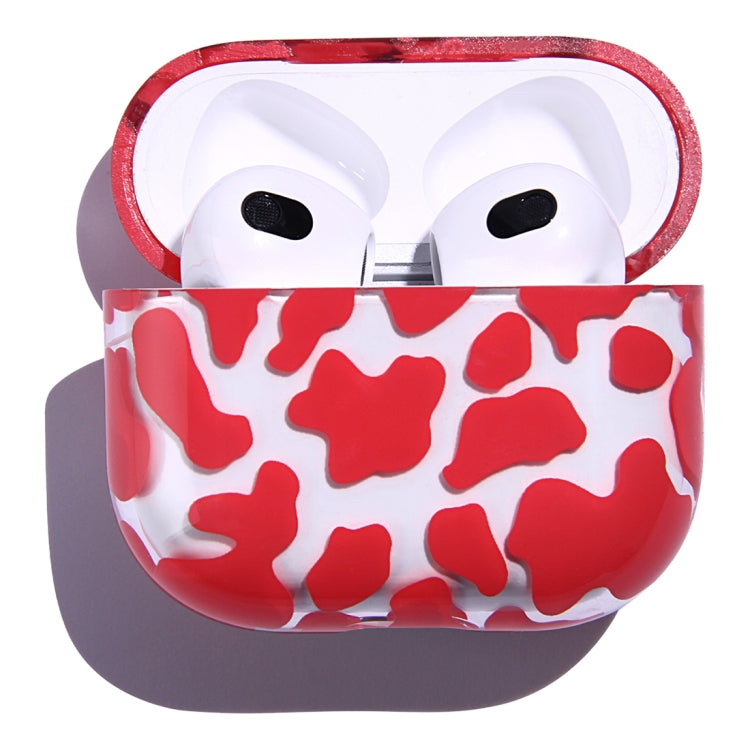 Transparent Cow Series Earphone PC Protective Case For AirPods Pro