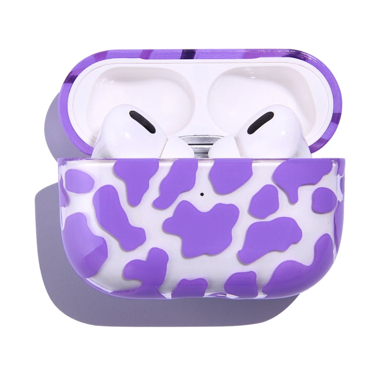 Transparent Cow Series Earphone PC Protective Case For AirPods Pro