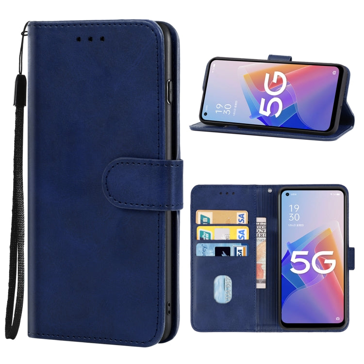For OPPO A96 4G / A36 4G / A76 4G / K10 4G Leather Phone Case