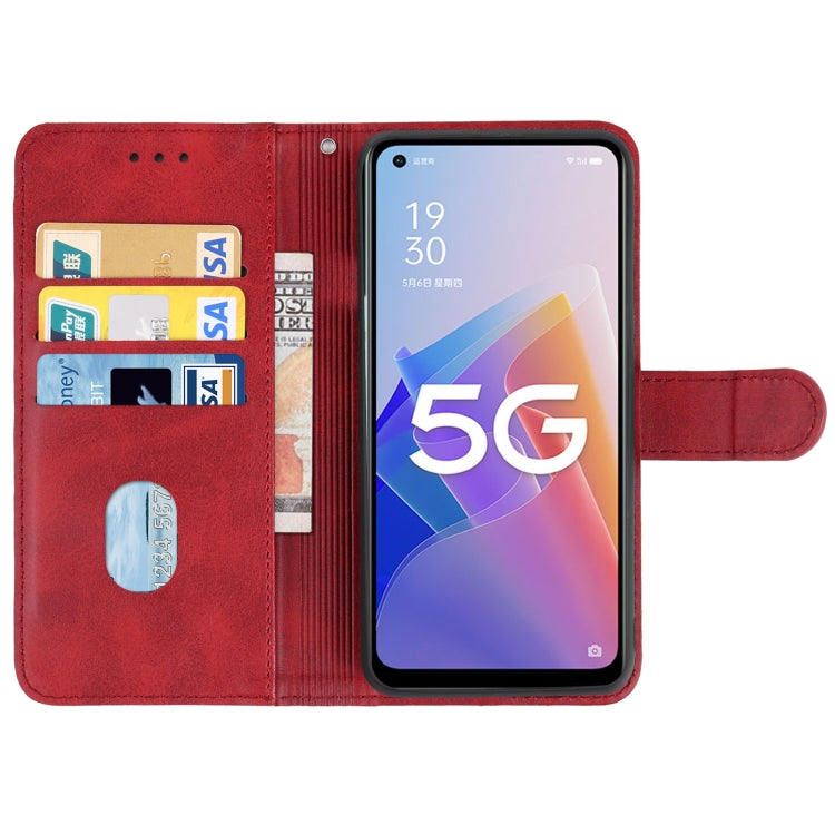 For OPPO A96 4G / A36 4G / A76 4G / K10 4G Leather Phone Case