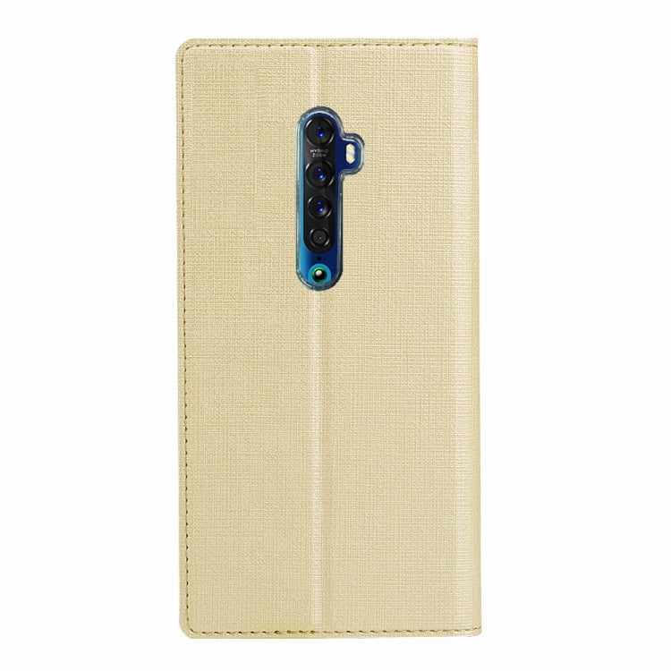 For OPPO Reno 2 ViLi Magnet Horizontal Flip Shockproof TPU + PU Leather Protective Case Card Slot & Holder