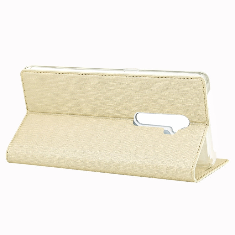 For OPPO Reno 2 ViLi Magnet Horizontal Flip Shockproof TPU + PU Leather Protective Case Card Slot & Holder