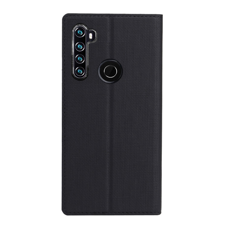 For Redmi Note 8T ViLi Magnet Horizontal Flip Shockproof TPU + PU Leather Protective Case Card Slot & Holder