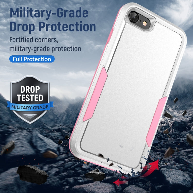 For iPhone SE 2022 / SE 2020 / 8 / 7 Pioneer Armor Heavy Duty PC + TPU Phone Case