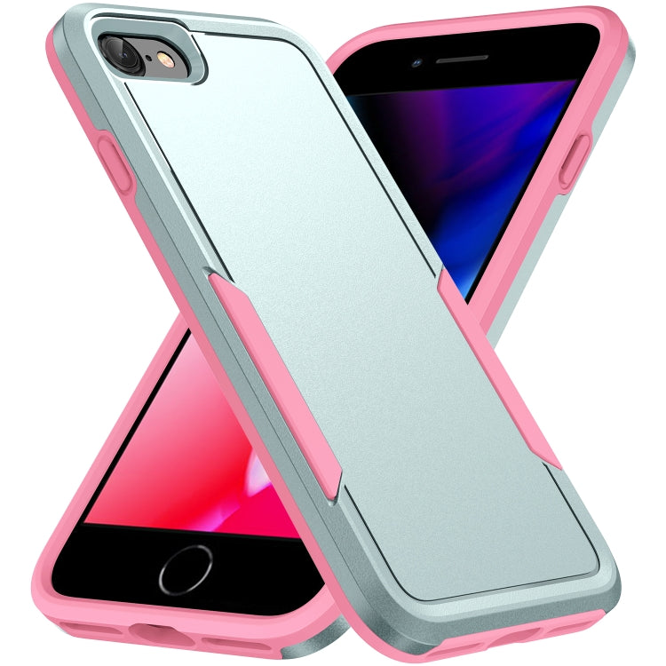 For iPhone SE 2022 / SE 2020 / 8 / 7 Pioneer Armor Heavy Duty PC + TPU Phone Case