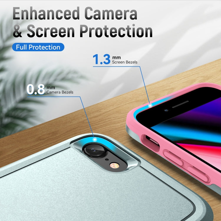 For iPhone SE 2022 / SE 2020 / 8 / 7 Pioneer Armor Heavy Duty PC + TPU Phone Case