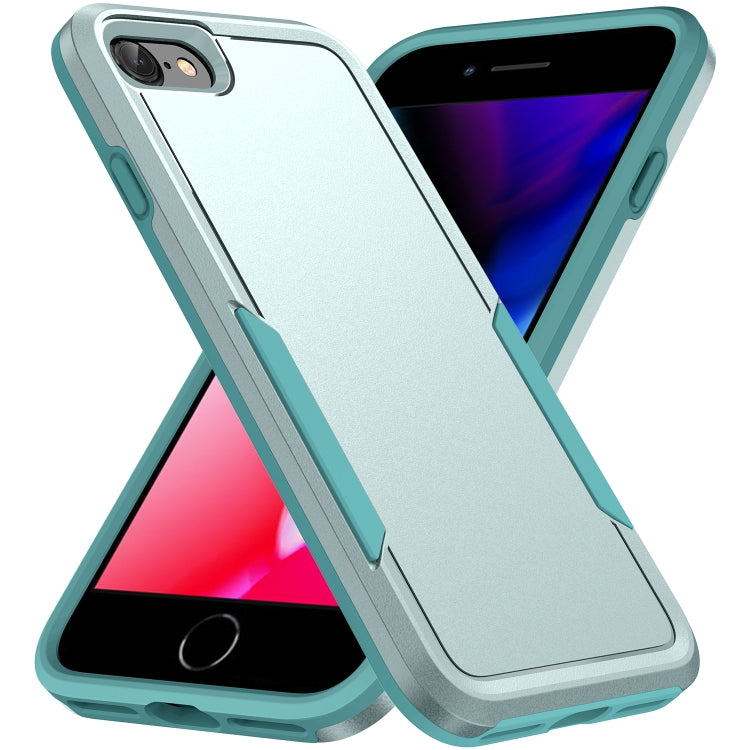 For iPhone SE 2022 / SE 2020 / 8 / 7 Pioneer Armor Heavy Duty PC + TPU Phone Case