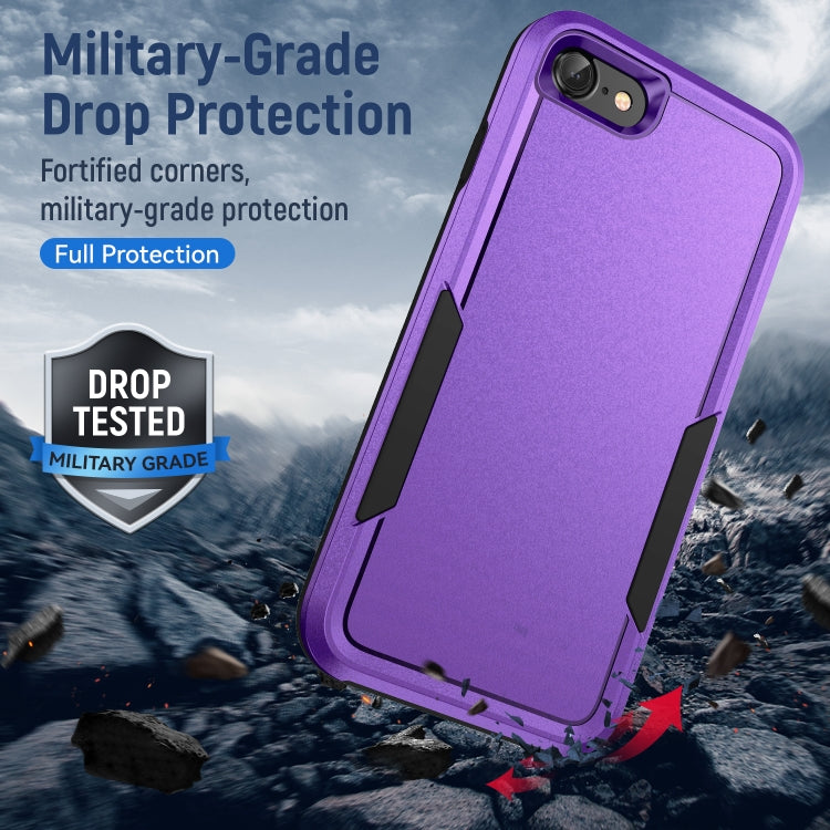 For iPhone SE 2022 / SE 2020 / 8 / 7 Pioneer Armor Heavy Duty PC + TPU Phone Case