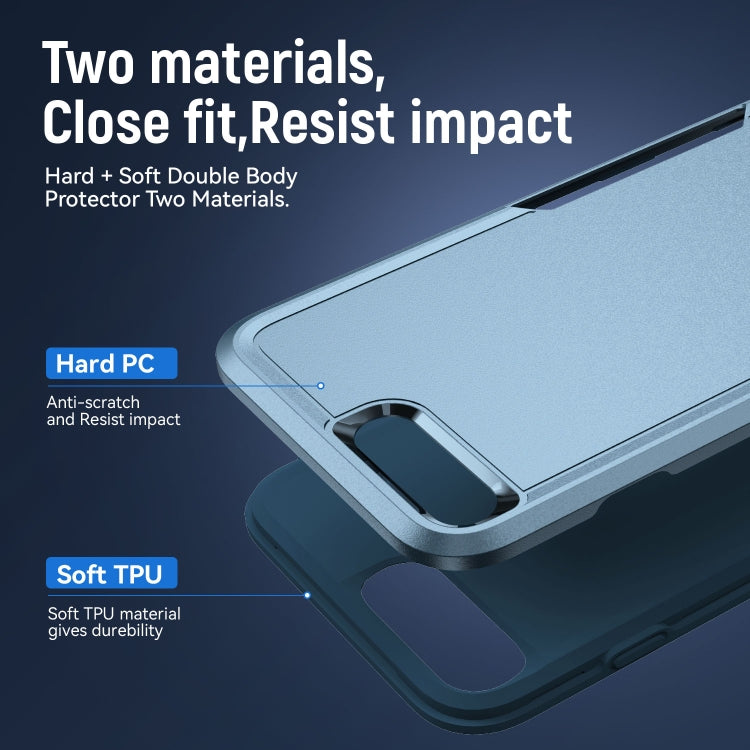 Pioneer Armor Heavy Duty PC + TPU Phone Case For iPhone 8 Plus / 7 Plus