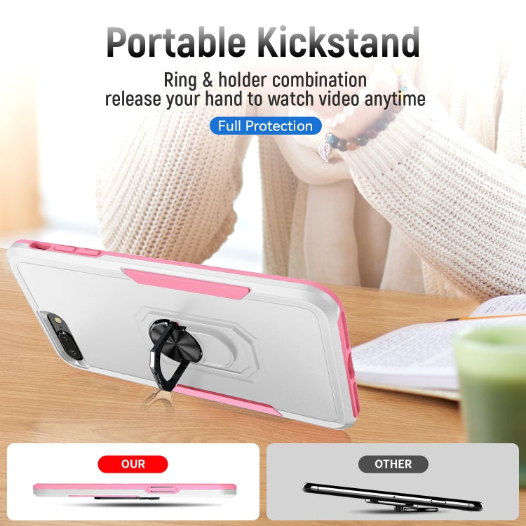 Pioneer Armor Heavy Duty PC + TPU Holder Phone Case For iPhone 8 Plus / 7 Plus