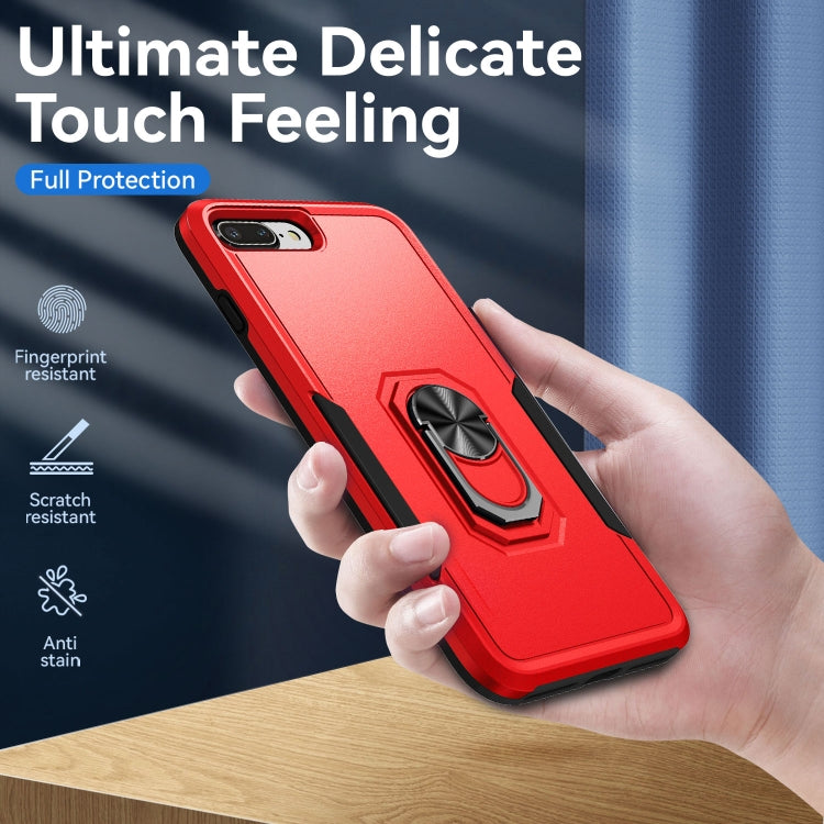 Pioneer Armor Heavy Duty PC + TPU Holder Phone Case For iPhone 8 Plus / 7 Plus