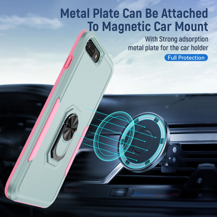 Pioneer Armor Heavy Duty PC + TPU Holder Phone Case For iPhone 8 Plus / 7 Plus