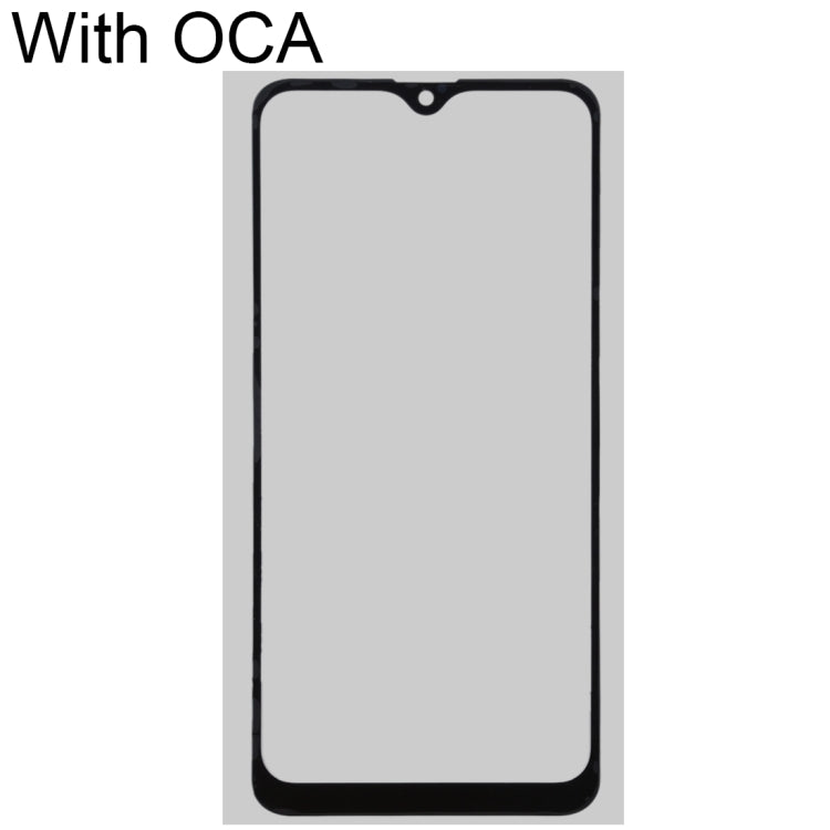 Front Screen Outer Glass Lens with OCA Optically Clear Adhesive for Xiaomi Redmi 8A / Redmi 8