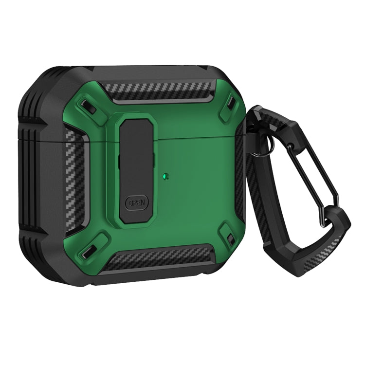 Shield Shockproof Earphone Protective Case with Hook For AirPods 3