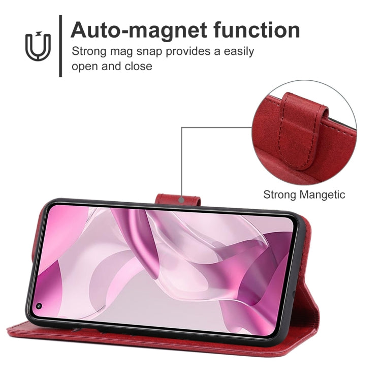 Leather Phone Case For Xiaomi Mi 11 Lite 5G NE