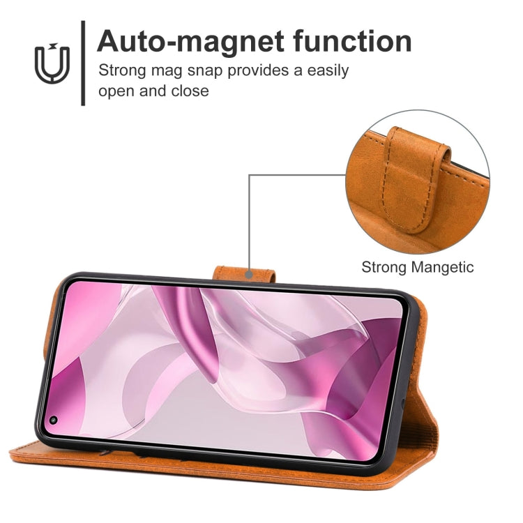 Leather Phone Case For Xiaomi Mi 11 Lite 5G NE