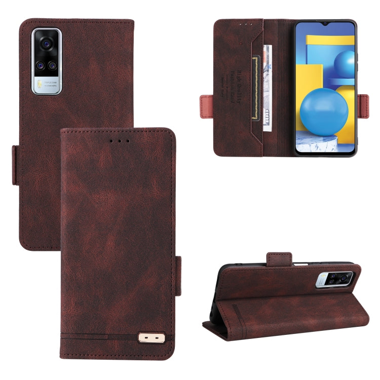 For vivo Y51 2020 / Y31 2021 Magnetic Clasp Leather Phone Case