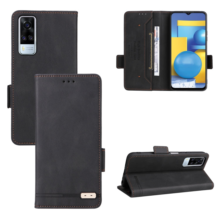 For vivo Y51 2020 / Y31 2021 Magnetic Clasp Leather Phone Case