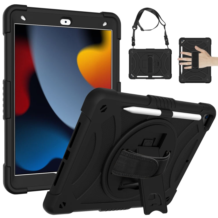 For iPad 10.2 2021 / 2020 / 2019 PC + Silicone Combination Tablet Case