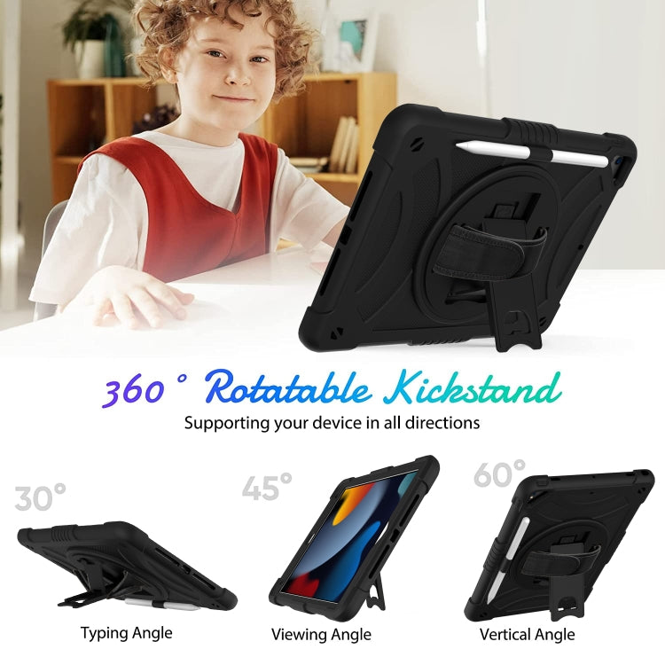 For iPad 10.2 2021 / 2020 / 2019 PC + Silicone Combination Tablet Case