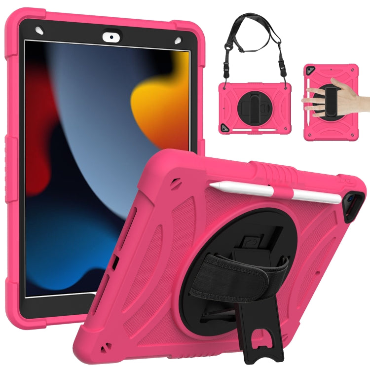 For iPad 10.2 2021 / 2020 / 2019 PC + Silicone Combination Tablet Case