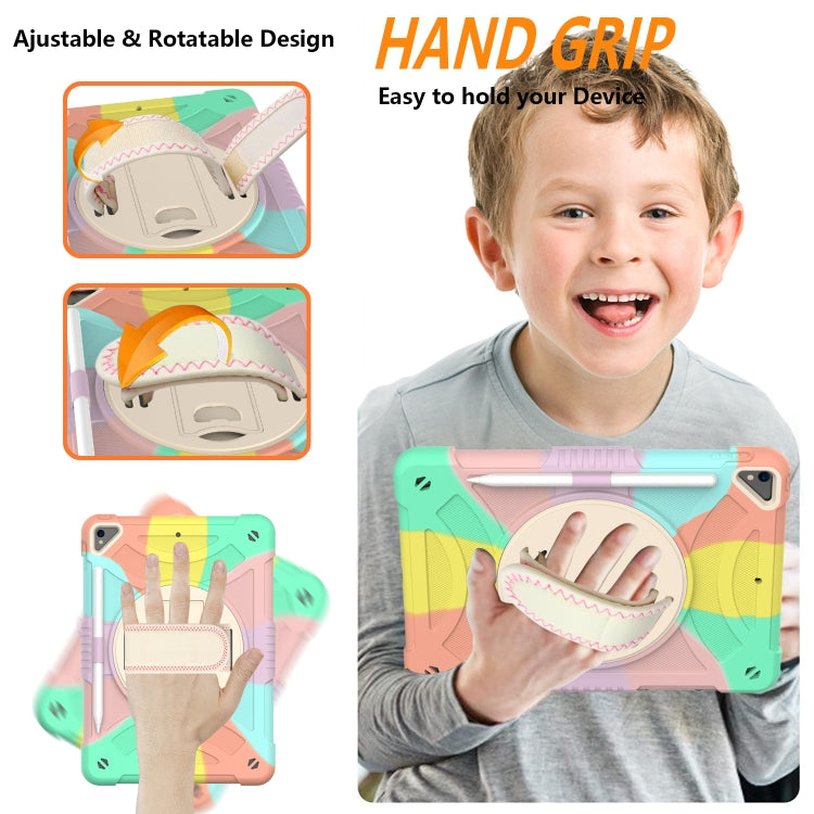 For iPad 10.2 2021 / 2020 / 2019 PC + Silicone Combination Tablet Case