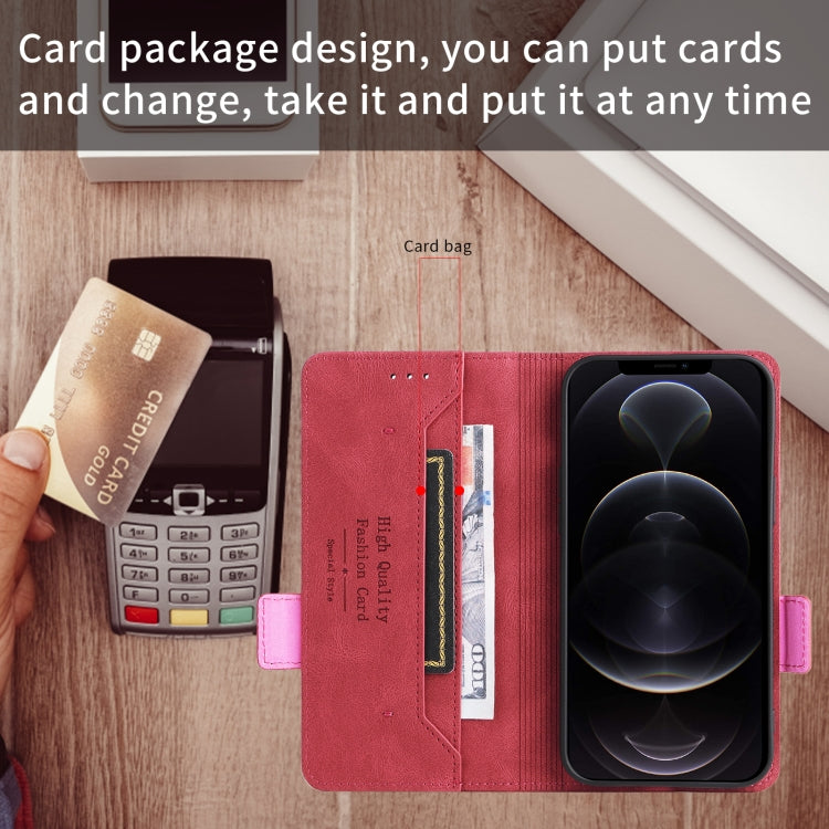 For iPhone X / XS Magnetic Clasp Leather Phone Case