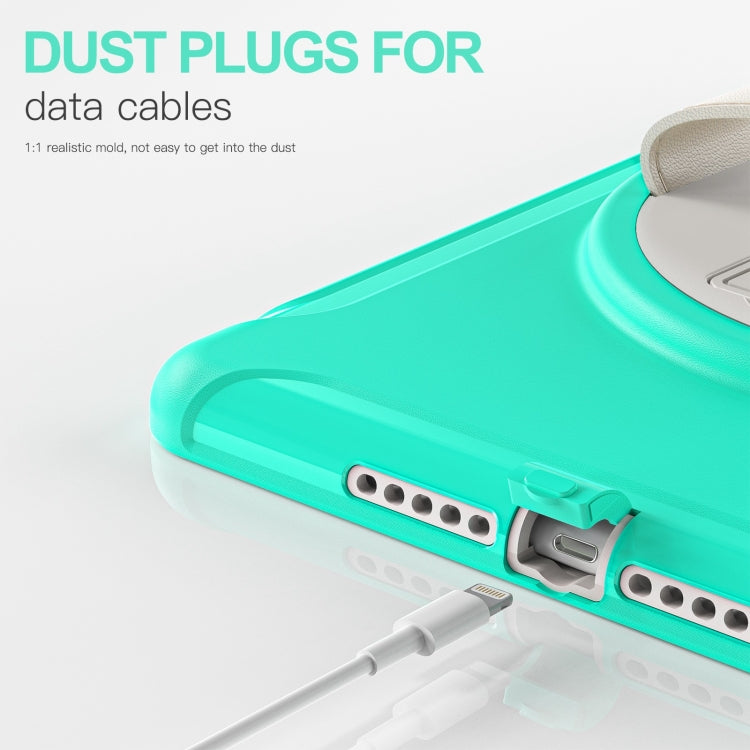 360 Degree Rotation PC + TPU Tablet Case For iPad 9.7 2018 / 2017