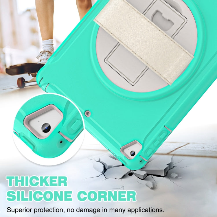 360 Degree Rotation PC + TPU Tablet Case For iPad 9.7 2018 / 2017