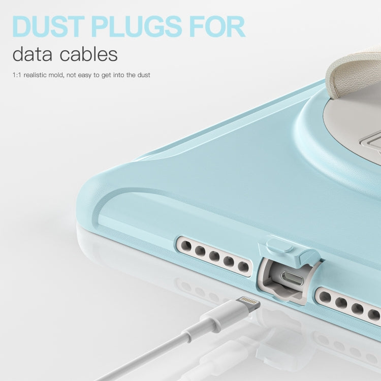 360 Degree Rotation PC + TPU Tablet Case For iPad 9.7 2018 / 2017