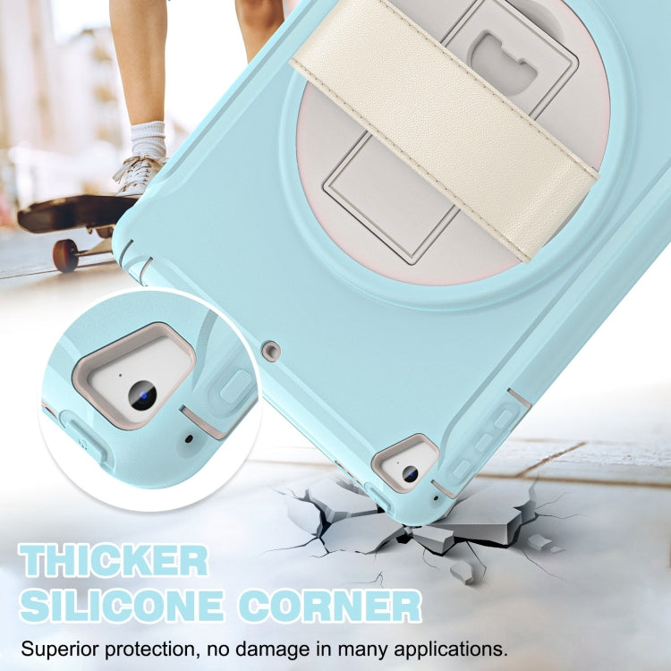 360 Degree Rotation PC + TPU Tablet Case For iPad 9.7 2018 / 2017