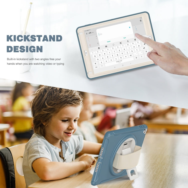 360 Degree Rotation PC + TPU Tablet Case For iPad 9.7 2018 / 2017