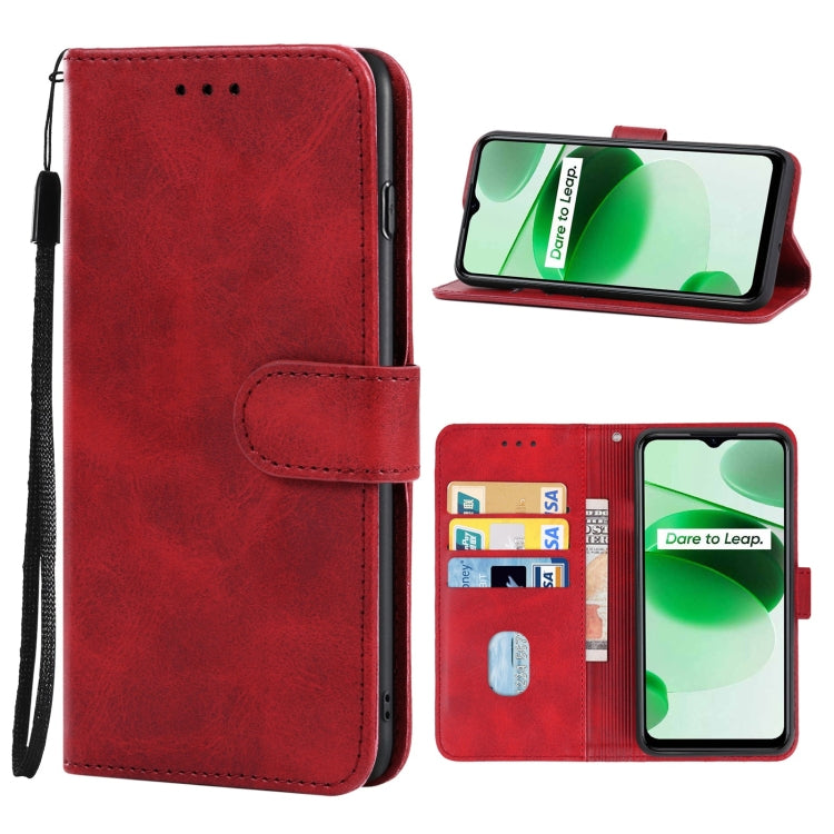 Leather Phone Case For OPPO Realme C35