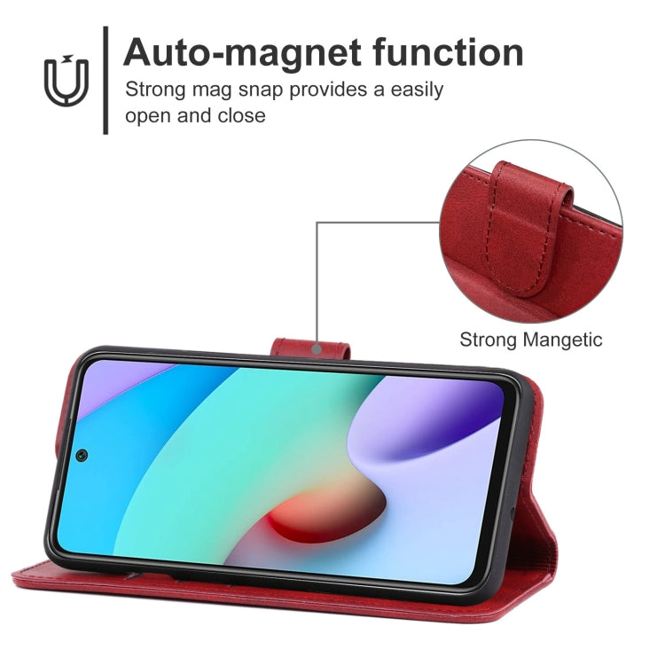 Leather Phone Case For Xiaomi Redmi 10 2022