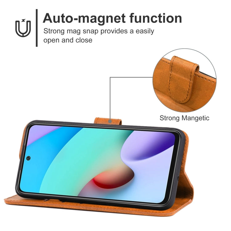 Leather Phone Case For Xiaomi Redmi 10 2022