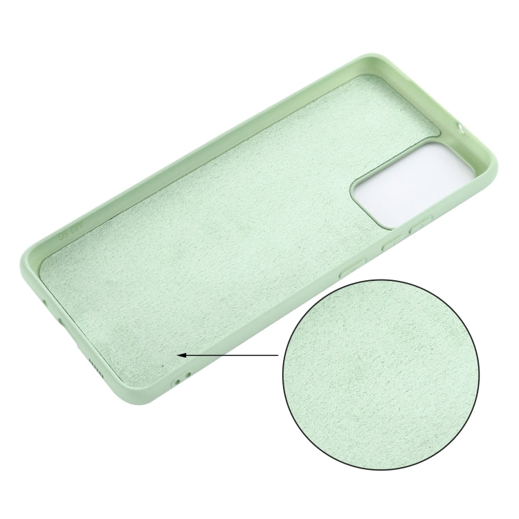 For Xiaomi 12 / 12X Pure Color Liquid Silicone Phone Case