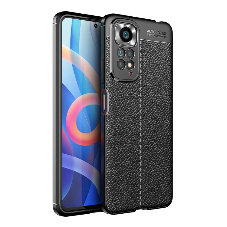 For Xiaomi Redmi Note 11 Global / Note 11S Litchi Texture Shockproof Phone TPU Case