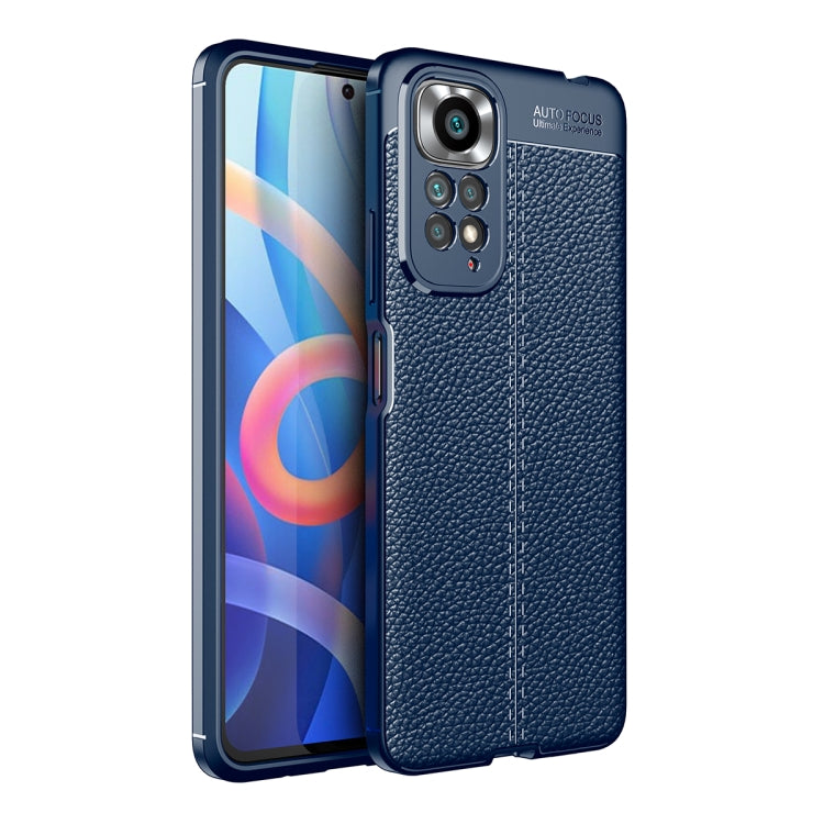 For Xiaomi Redmi Note 11 Global / Note 11S Litchi Texture Shockproof Phone TPU Case