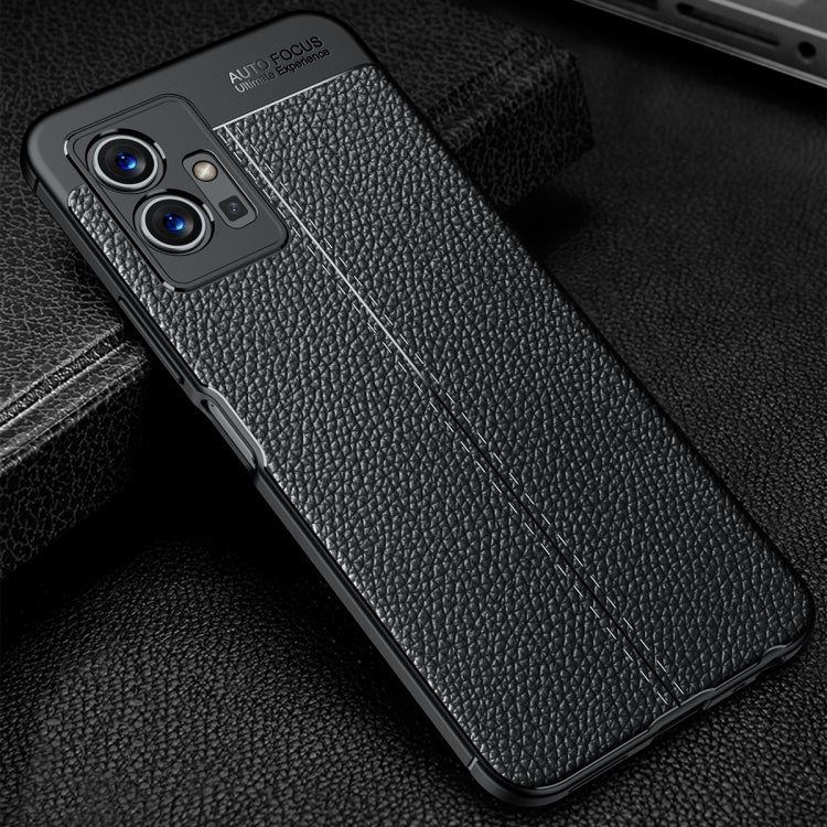 For vivo iQOO U5 / T1 India / Y75 5G Litchi Texture Shockproof Phone TPU Case